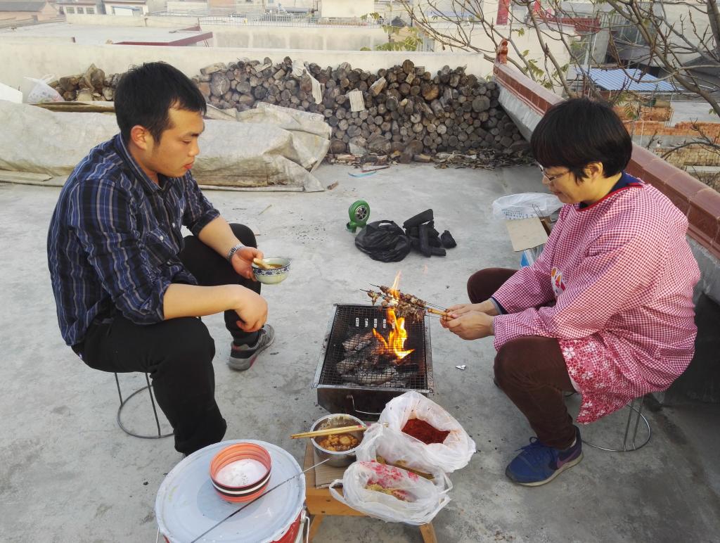 公司教职工活动现场